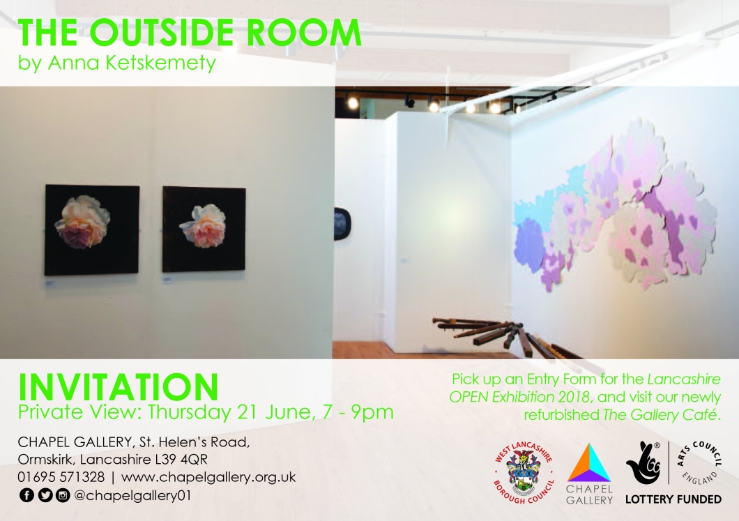 THE OUTSIDE ROOM PRIVATE VIEWING INVITE